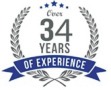 34 Years Experience